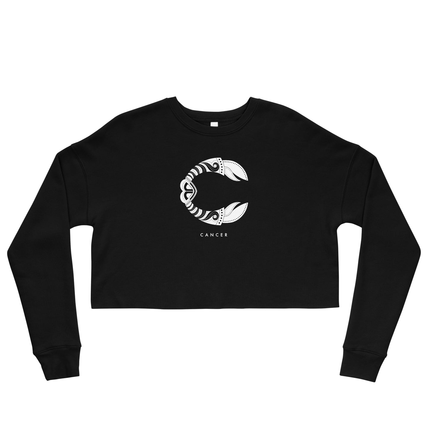 C is for Cancer - Crop Sweatshirt