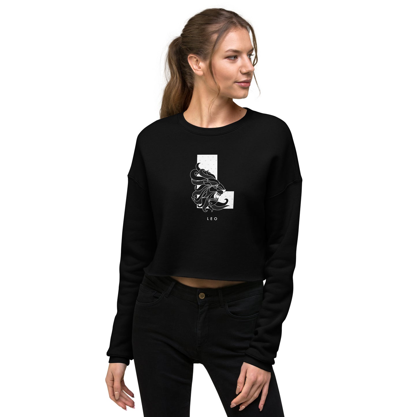 L is for Leo - Crop Sweatshirt