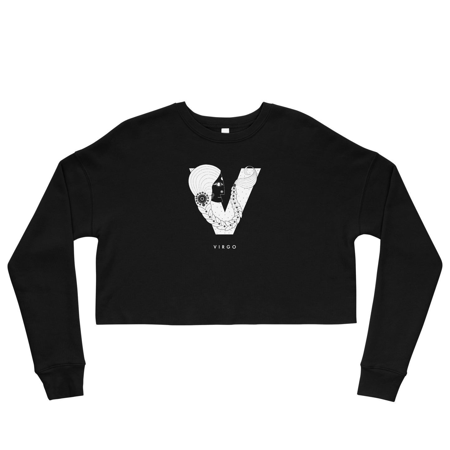 V is for Virgo - Crop Sweatshirt
