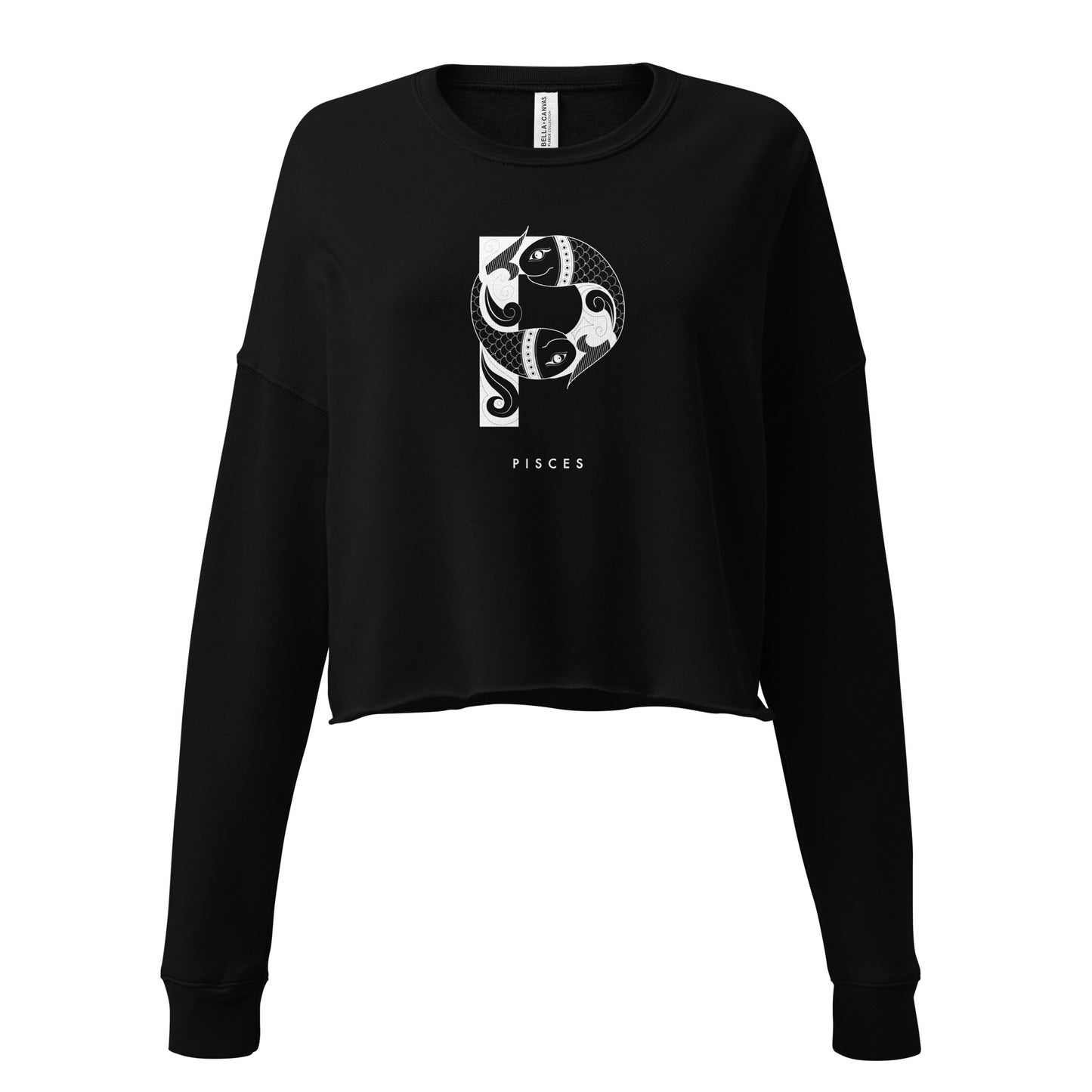 P is for Pisces - Crop Sweatshirt