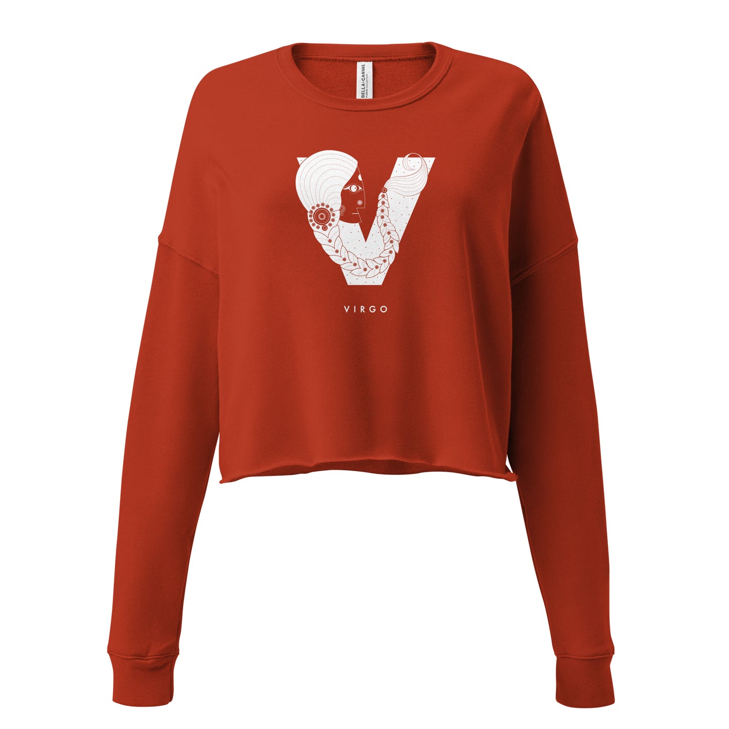 V is for Virgo - Crop Sweatshirt