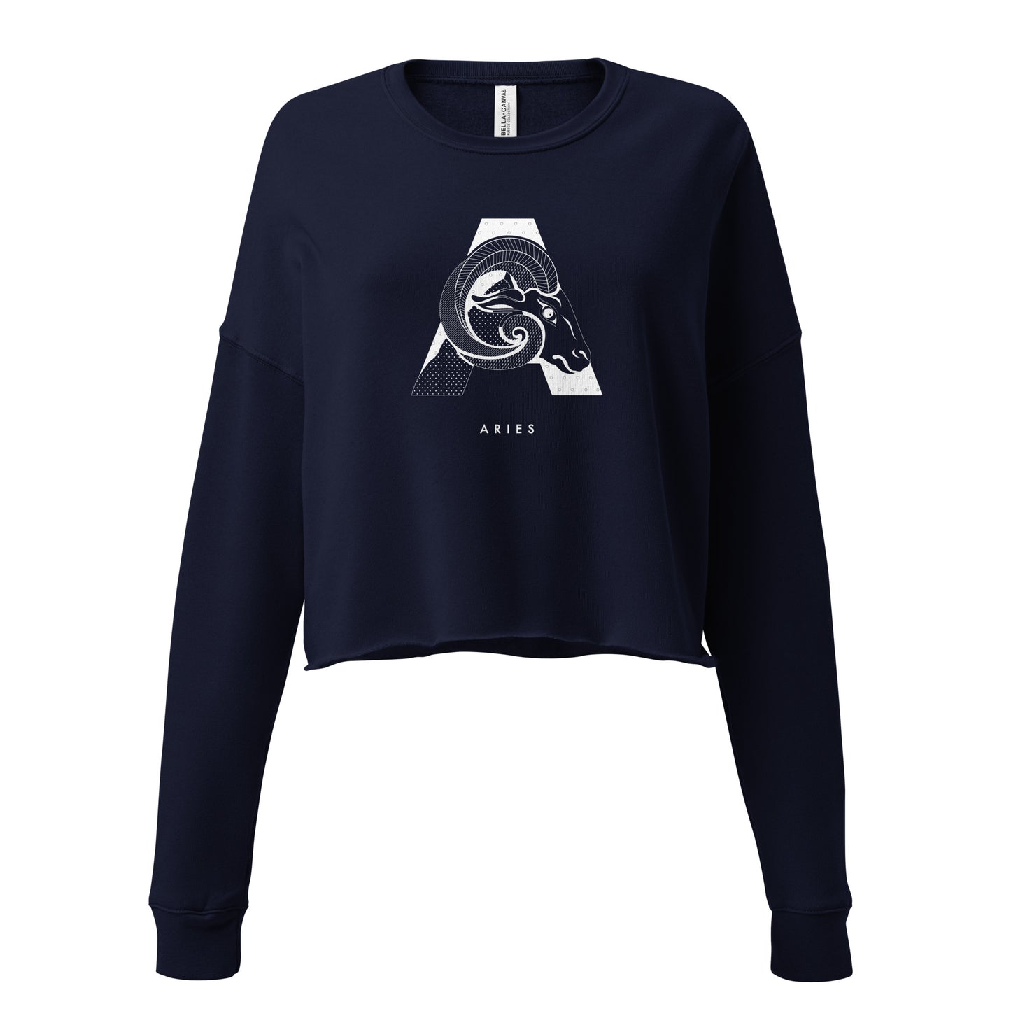 A is for Aries - Crop Sweatshirt