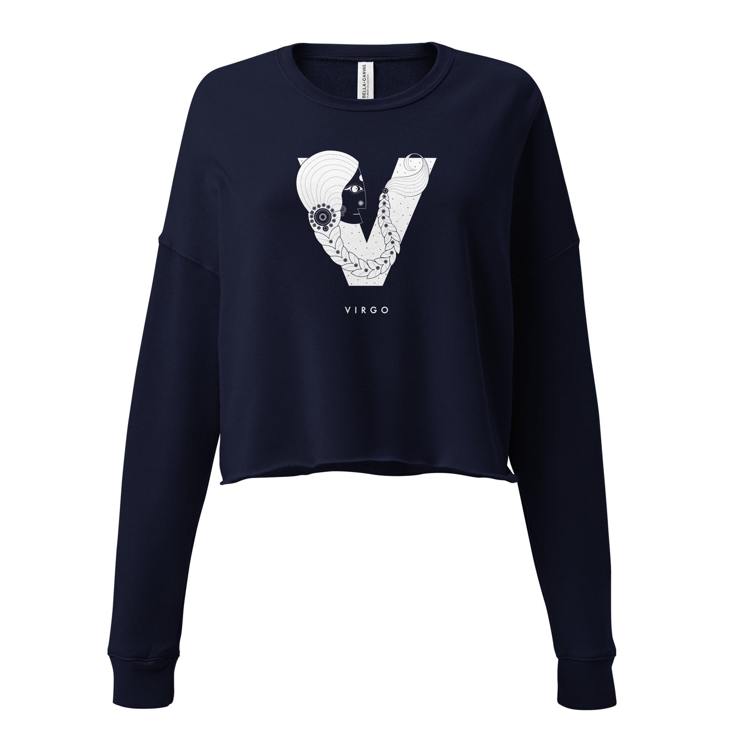 V is for Virgo - Crop Sweatshirt