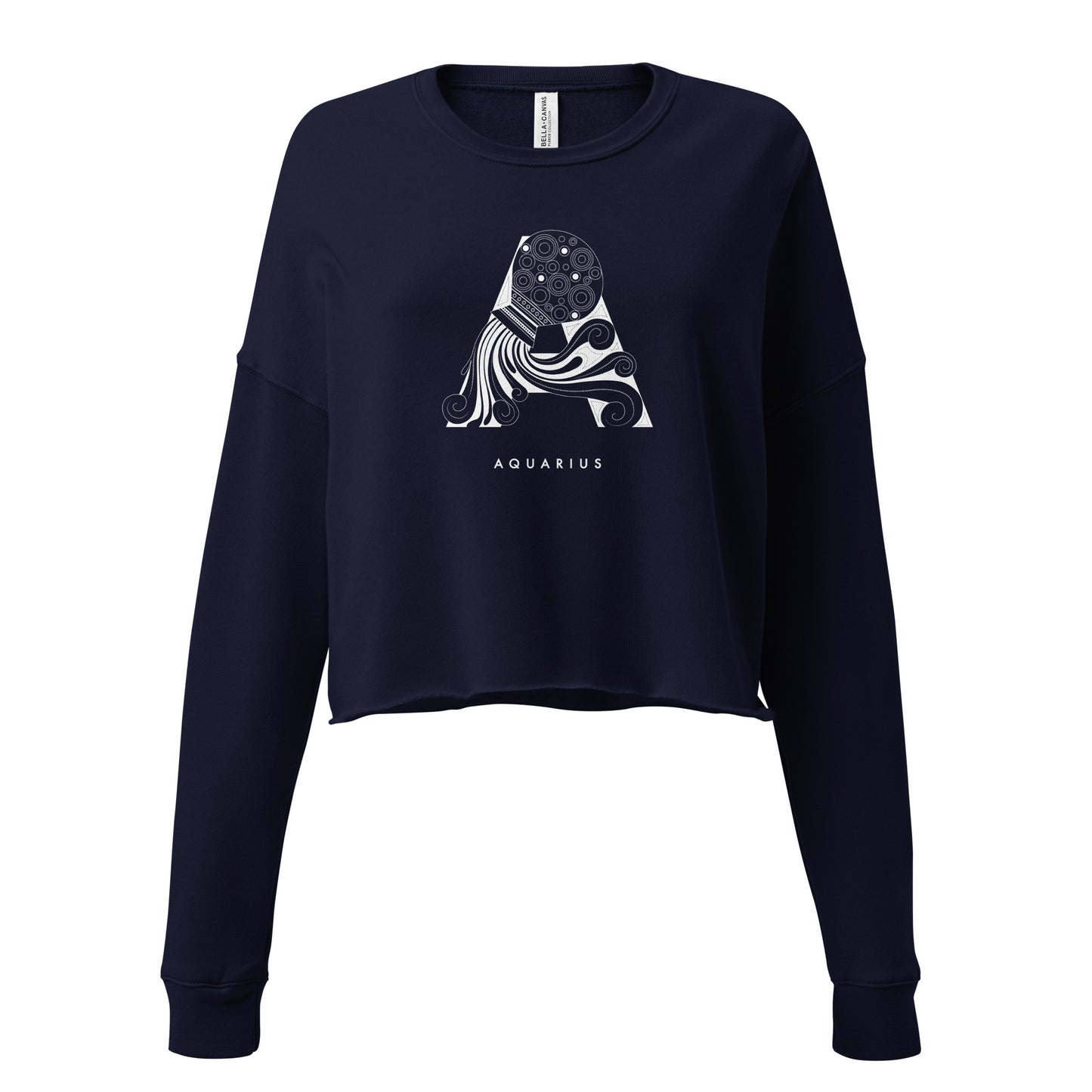 A is for Aquarius - Crop Sweatshirt