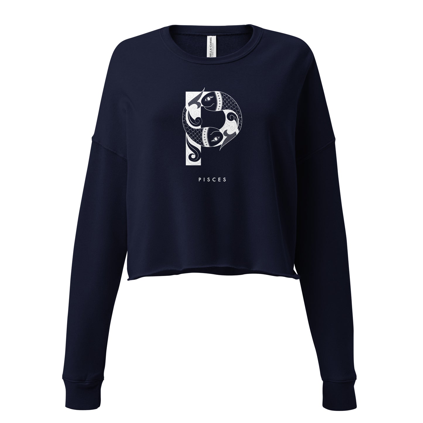 P is for Pisces - Crop Sweatshirt