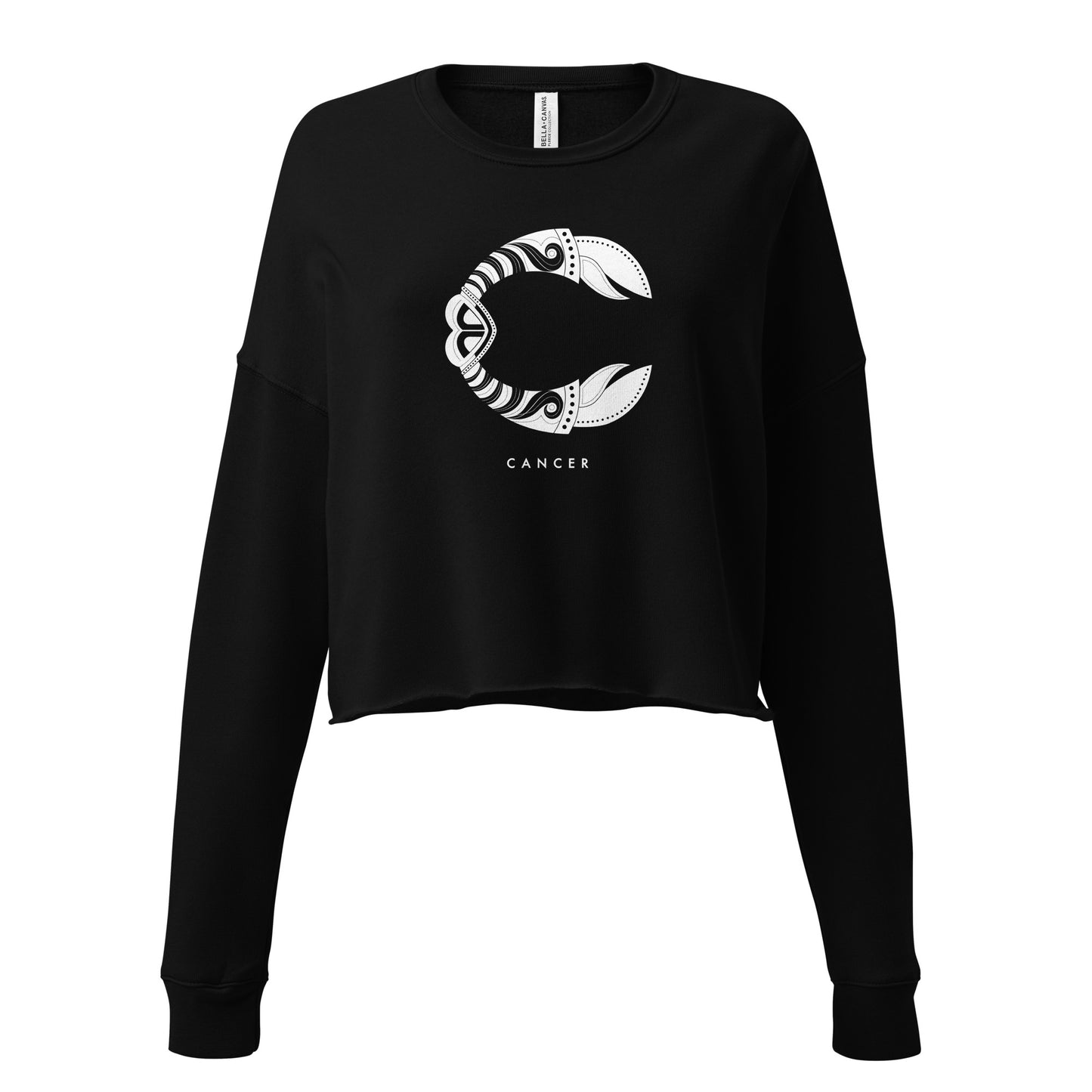 C is for Cancer - Crop Sweatshirt