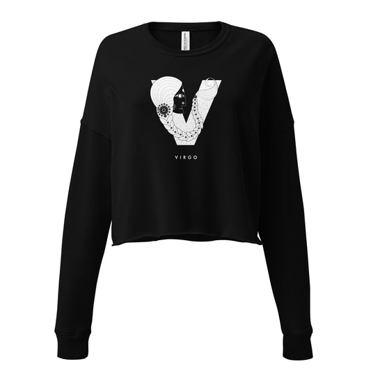 V is for Virgo - Crop Sweatshirt