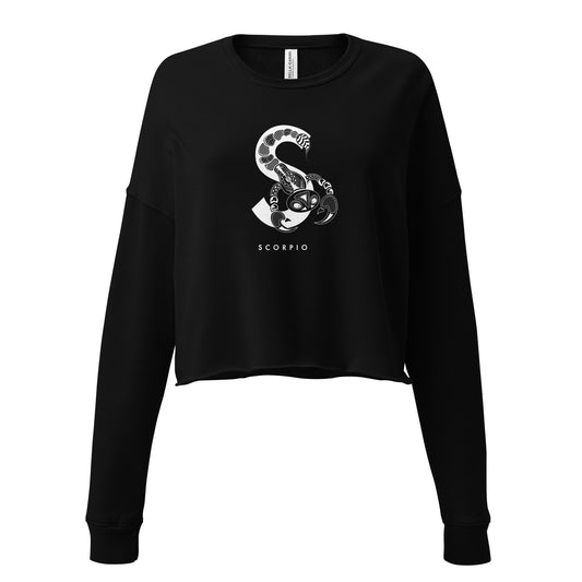 S is for Scorpio - Crop Sweatshirt