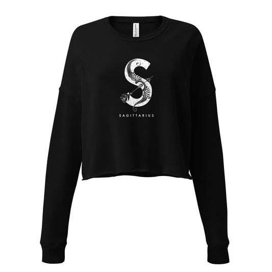 S is for Sagittarius - Crop Sweatshirt