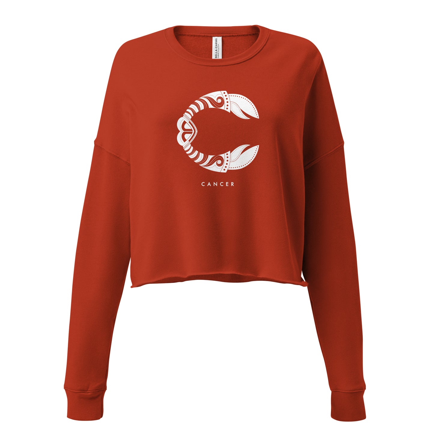 C is for Cancer - Crop Sweatshirt