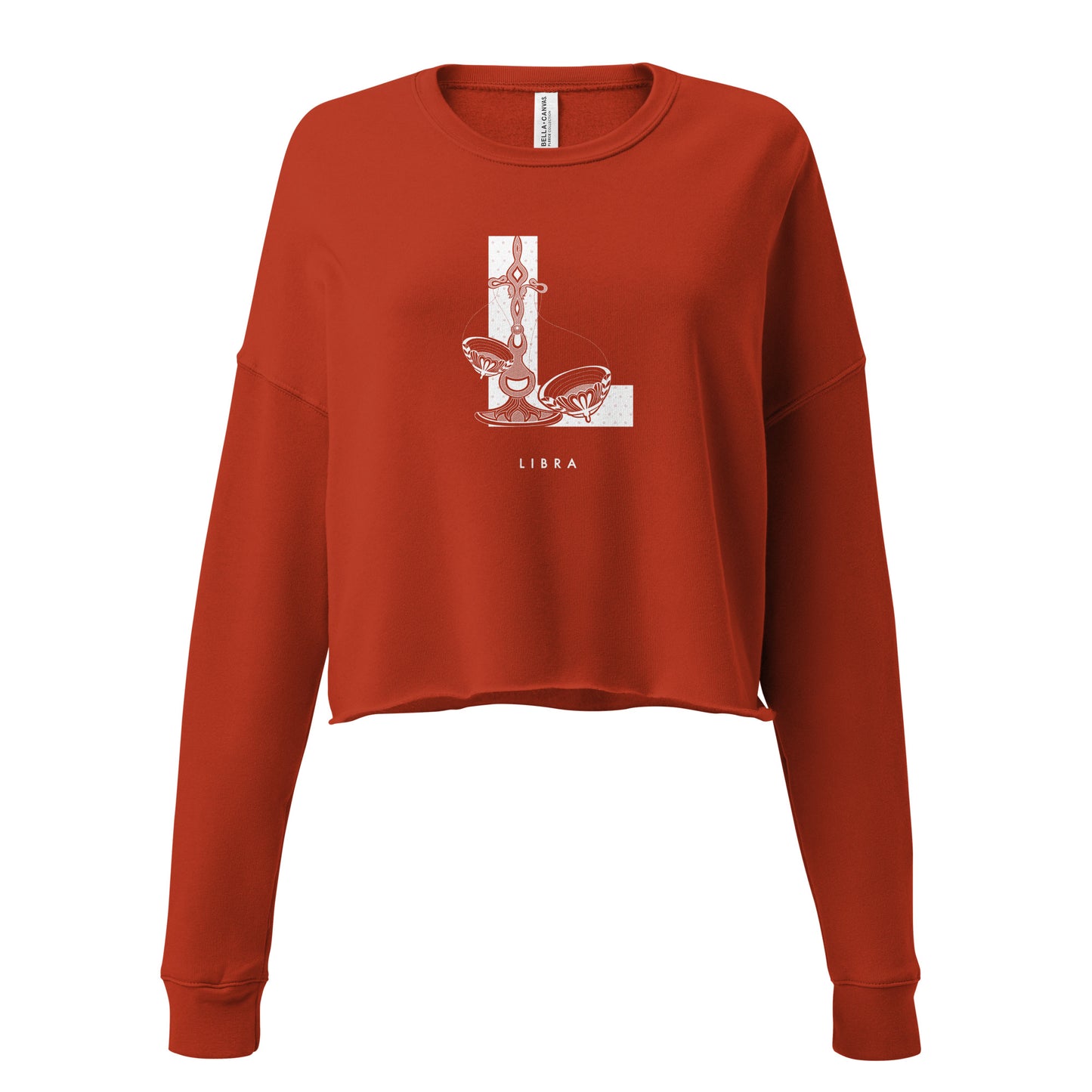 L is for Libra - Crop Sweatshirt