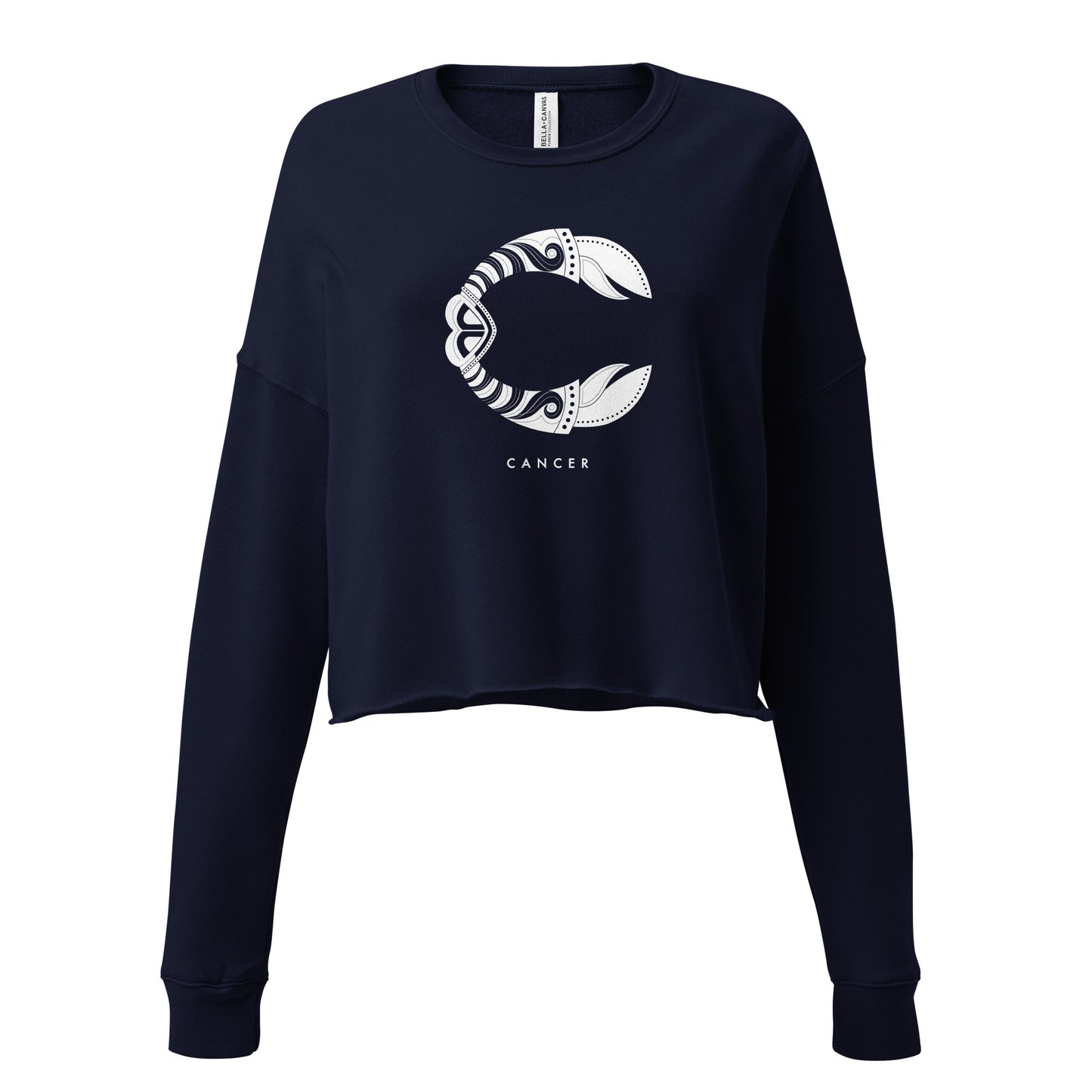 C is for Cancer - Crop Sweatshirt